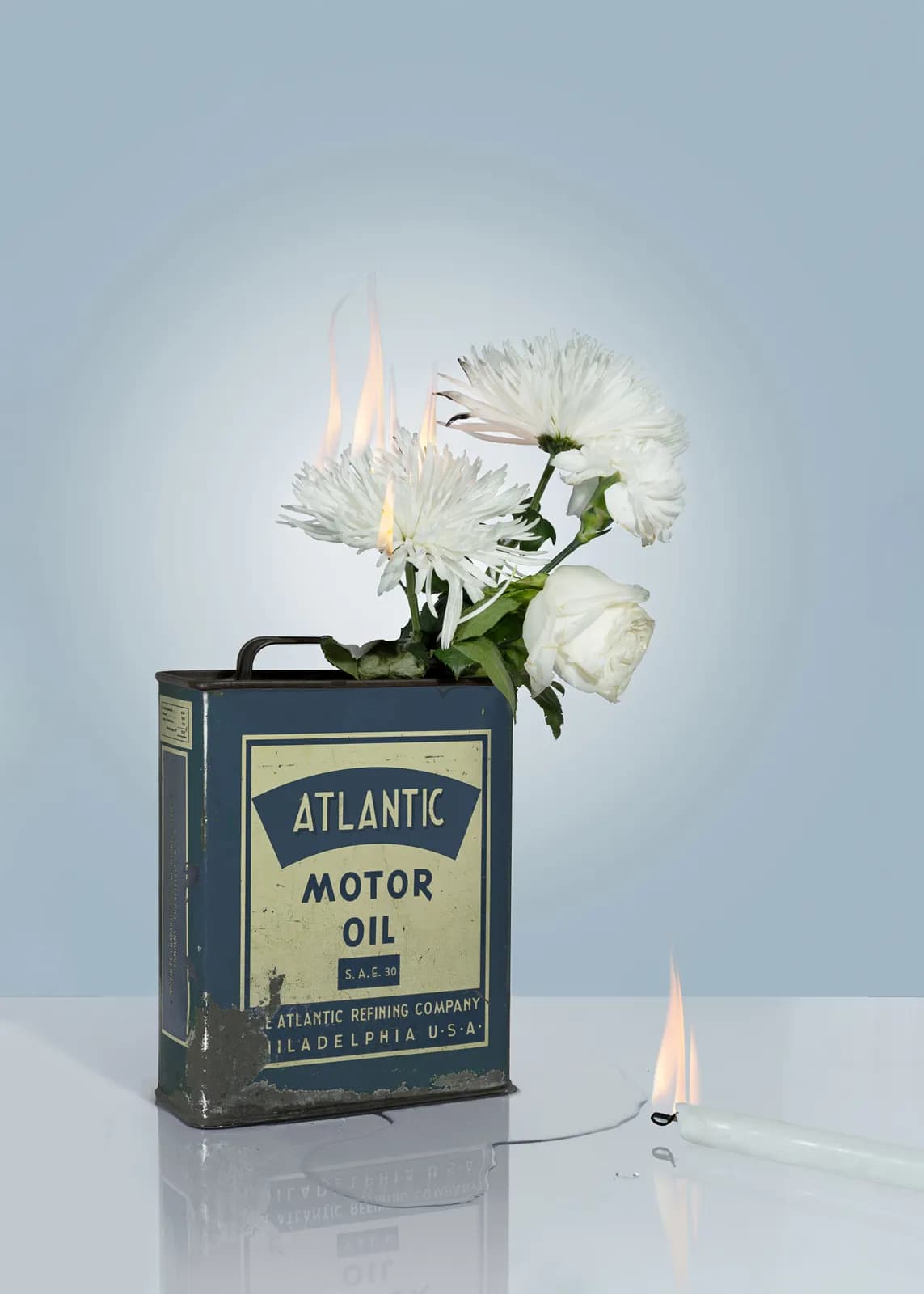 Motor Oil Can